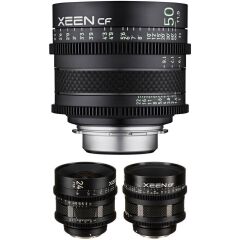 XEEN CF 24, 50, 85mm T1.5 Cine 3'lü Set (Arri PL)