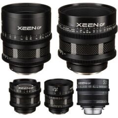 XEEN CF 16, 24, 35, 50, 85mm Cine 5'li Set (Arri PL)