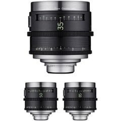 XEEN MEISTER 35, 50, 85mm T1.3 Cine 3'lü Set (Arri PL)