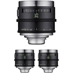 XEEN MEISTER 35, 50, 85mm T1.3 Cine 3'lü Set (Arri PL)
