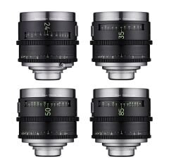 XEEN MEISTER 24, 35, 50, 85mm T1.3 Cine 4'lü Set (Arri PL)