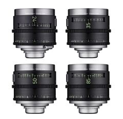 XEEN MEISTER 24, 35, 50, 85mm T1.3 Cine 4'lü Set (Arri PL)