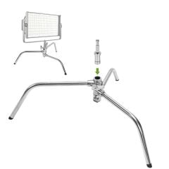 GVM C360 320cm C-Stand & Grip Arm Kit(225cm) (Çelik)