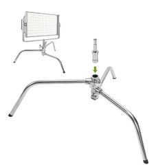 GVM C360 320cm C-Stand & Grip Arm Kit(225cm) (Çelik)
