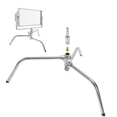 GVM C330 320cm C-Stand & Grip Arm (130cm) Kit (Çelik)