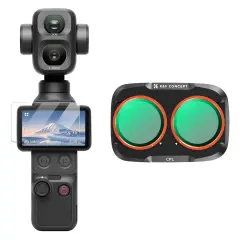 K&F Concept Dji Osmo Pocket 4P İçin Polarize (CPL) Filtre (Metal)