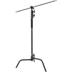 GVM C320 320cm C-Stand & Grip Arm Kit(130cm) (Siyah)