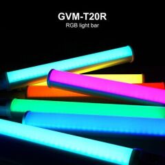 GVM RGB-T20R Bi-Color RGB LED Video Işığı