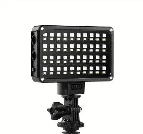 GVM 7S RGB Kamera Üstü Dahili Akülü Mobil Led Işık (12x8cm)