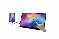 Verbatim Taşınabilir Dokunmatik Ekranlı Monitör 17.3 İnç