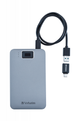 VERBATIM 53653 V EXE FP HDD USB 3.2G1/USB-C 2TB Gr.