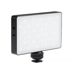 GVM 8RS RGB Kamera Üstü Dahili Akülü Mobil Led Işık (11x7cm)
