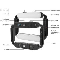 GVM TL-15RS Telefon/Kamera Evrensel LED Işıklı Kafes