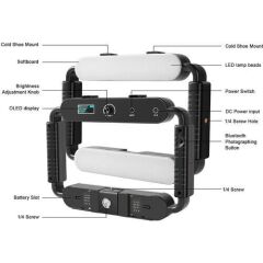 GVM TL-15RS Telefon/Kamera Evrensel LED Işıklı Kafes