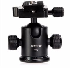 Tefoto T3 Kamera Tripod Top Kafa Ballhead T1101