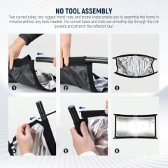 NEEWER RF-04 Yassı Reflektör 75x40cm