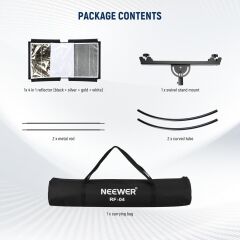 NEEWER RF-04 Yassı Reflektör 75x40cm
