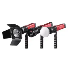 GVM PD60C 60W RGB Dahili Akülü 3'lü LED Işık Seti