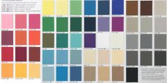 Colorama 135x11 Mandarin Karton Fon
