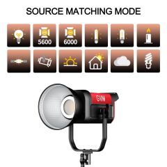 GVM Pro SD300C RGB & Bi-Color LED Video Işığı