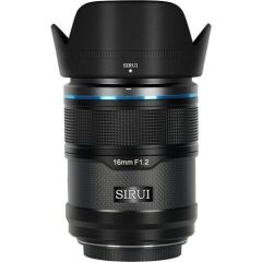 Sirui Sniper 16mm F1.2 APS-C/S35 Auto-Focus Lens (E Mount, Siyah)