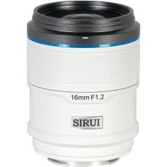 Sirui Sniper 16mm F1.2 APS-C/S35 Auto-Focus Lens (E Mount, Beyaz)