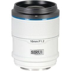 Sirui Sniper 16mm F1.2 APS-C/S35 Auto-Focus Lens (E Mount, Beyaz)