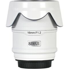 Sirui Sniper 16mm F1.2 APS-C/S35 Auto-Focus Lens (E Mount, Beyaz)