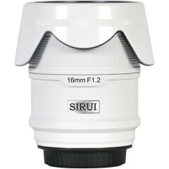 Sirui Sniper 16mm F1.2 APS-C/S35 Auto-Focus Lens (E Mount, Beyaz)