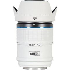 Sirui Sniper 16mm F1.2 APS-C/S35 Auto-Focus Lens (E Mount, Beyaz)