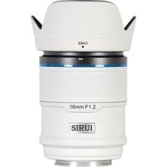 Sirui Sniper 16mm F1.2 APS-C/S35 Auto-Focus Lens (E Mount, Beyaz)