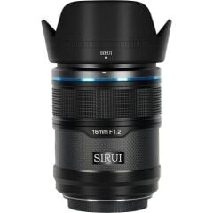 Sirui Sniper 16mm F1.2 APS-C/S35 Auto-Focus Lens (X Mount, Siyah)