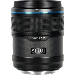 Sirui Sniper 16mm F1.2 APS-C/S35 Auto-Focus Lens (X Mount, Siyah)