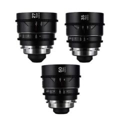 LAOWA S35 PRİME 3- LENS BUNDLE NANOMORPH(27MM,35MM,50MM ) - SILVER ARRİ PL/EF
