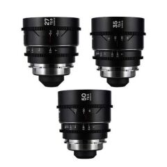 LAOWA S35 PRİME 3- LENS BUNDLE NANOMORPH(27MM,35MM,50MM ) - SILVER ARRİ PL/EF