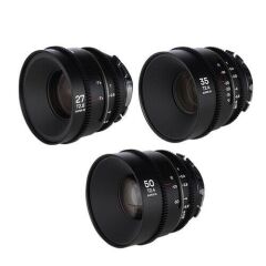 LAOWA S35 PRİME 3- LENS BUNDLE NANOMORPH(27MM,35MM,50MM ) - SILVER ARRİ PL/EF