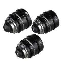 LAOWA S35 PRİME 3- LENS BUNDLE NANOMORPH(27MM,35MM,50MM ) - SILVER ARRİ PL/EF