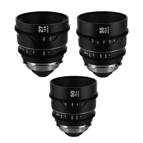 LAOWA S35 PRİME 3- LENS BUNDLE NANOMORPH(27MM,35MM,50MM ) - SILVER ARRİ PL/EF