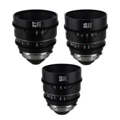 LAOWA S35 PRİME 3- LENS BUNDLE NANOMORPH(27MM,35MM,50MM ) - SILVER ARRİ PL/EF