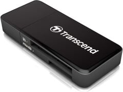 Transcend Kart Okuyucu SD ve MicroSD USB 3.1 Siyah