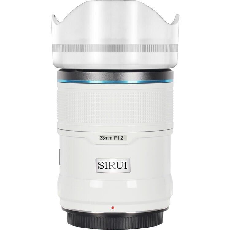 Sirui Sniper 33mm F1.2 APS-C Auto-Focus Lens (E Mount, Beyaz)