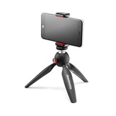 MANFROTTO MKPIXICLAMP-BK MINI TRIPOD BK W/PHONE CL
