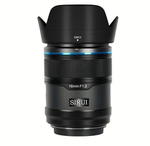 Sirui Sniper 16mm F1.2 APS-C/S35 Auto-Focus Lens (Z Mount, Black, Carbon Fiber)