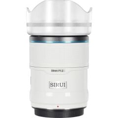 Sirui Sniper 33mm F1.2 APS-C Auto-Focus Lens (X Mount, Beyaz)