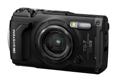 Olympus OM System TG-7 Zor Koşullara Dayanıklı Kompakt Fotoğraf Makinesi 4x Zoom F2.0 Siyah