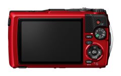 Olympus OM System TG-7 Zor Koşullara Dayanıklı Kompakt Fotoğraf Makinesi 4x Zoom F2.0 Kırmızı