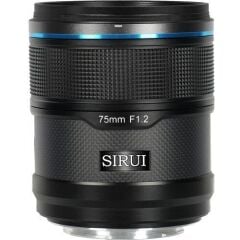 Sirui Sniper 75mm F1.2 APS-C/S35 Auto-Focus Lens (X Mount, Siyah)