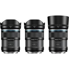 Sirui Sniper 23mm, 33mm & 56mm F1.2 Lens Kiti (X Mount, Siyah)