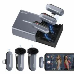 Synco P2S 2 Kişilik Kablosuz Mikrofon Sistemi (Type-C)