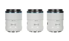 Sirui Sniper 23mm, 33mm & 56mm F1.2 Lens Kiti (X Mount, Beyaz)